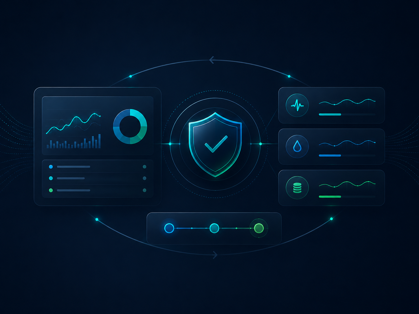 Monitoring and risk visual